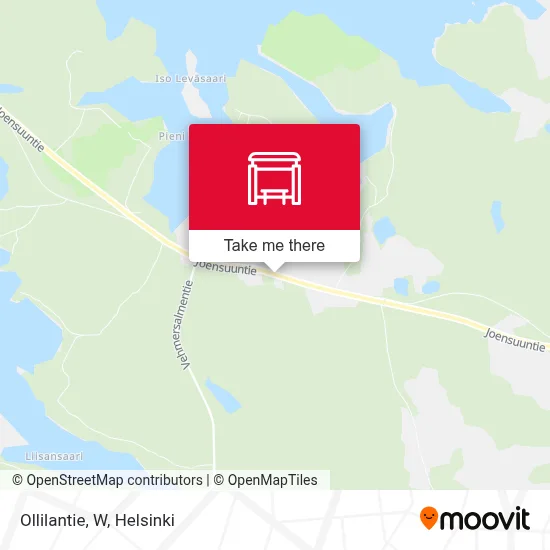 Ollilantie, W map
