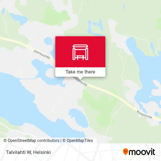 Talvilahti W map