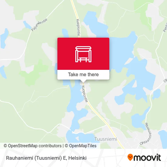 Rauhaniemi (Tuusniemi) E map