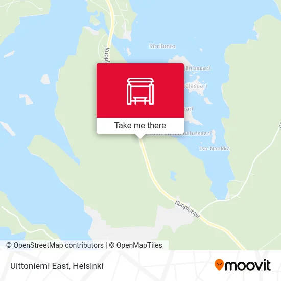 Uittoniemi East map