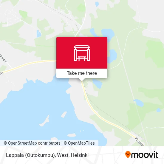 Lappala (Outokumpu), West map