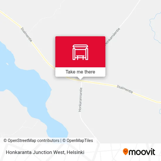 Honkaranta Junction West map