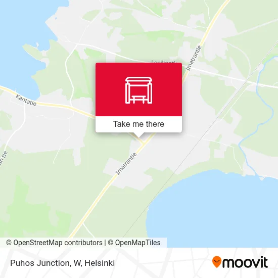 Puhos Junction, W map