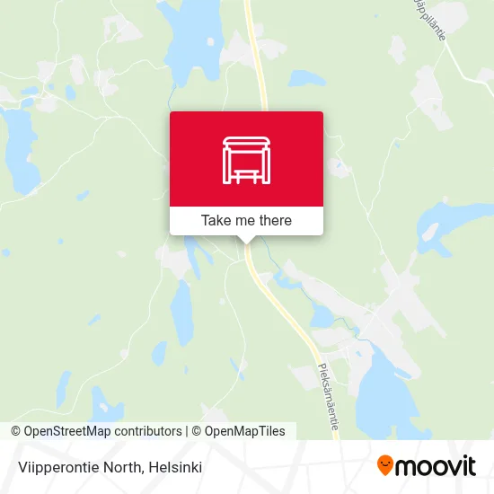 Viipperontie North map