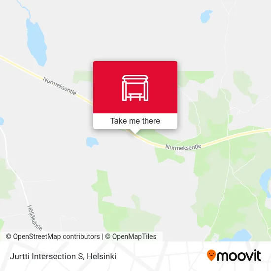 Jurtti Intersection S map