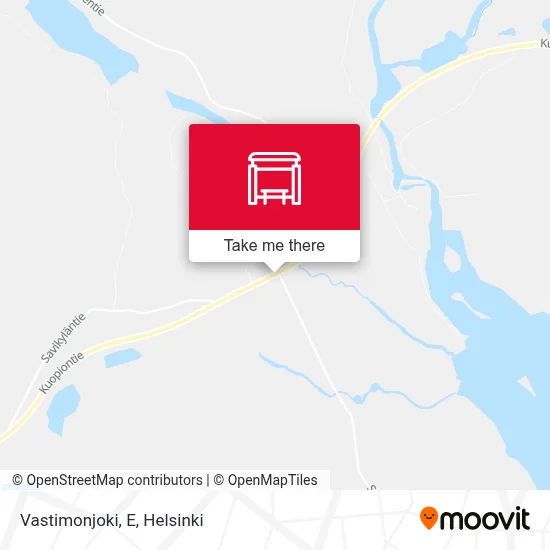 Vastimonjoki, E map
