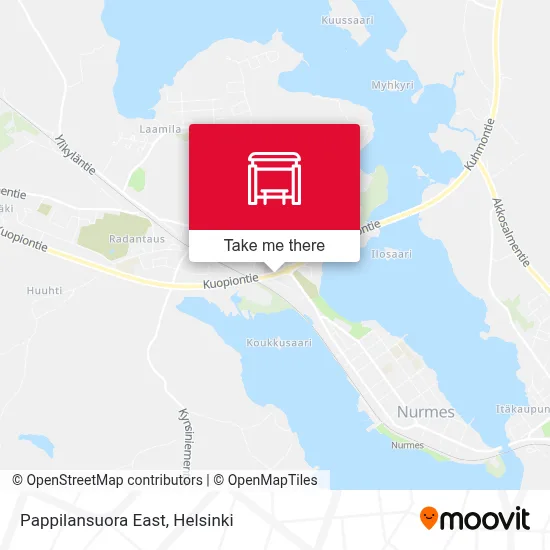 Pappilansuora East map