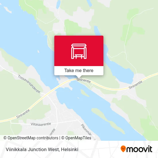 Viinikkala Junction West map