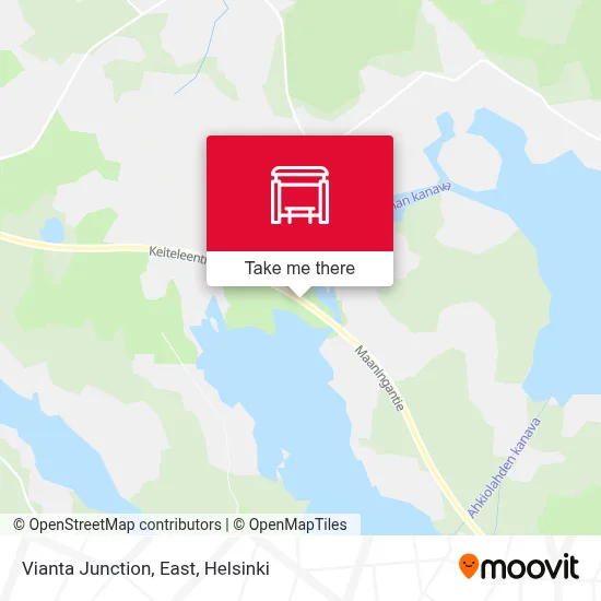 Vianta Junction, East map