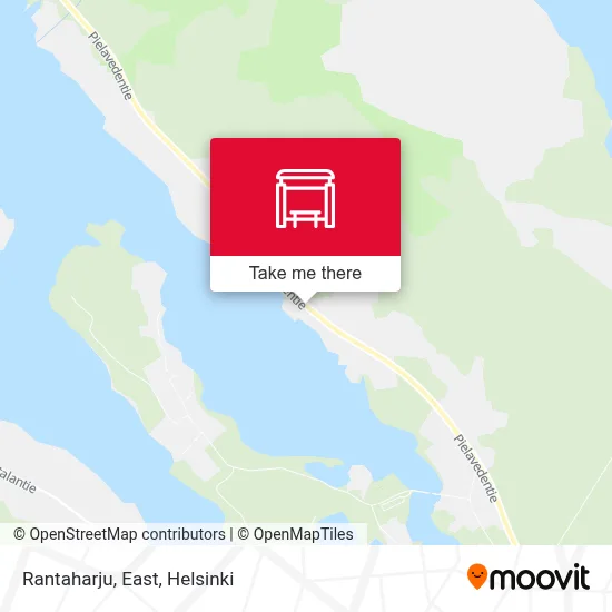 Rantaharju, East map