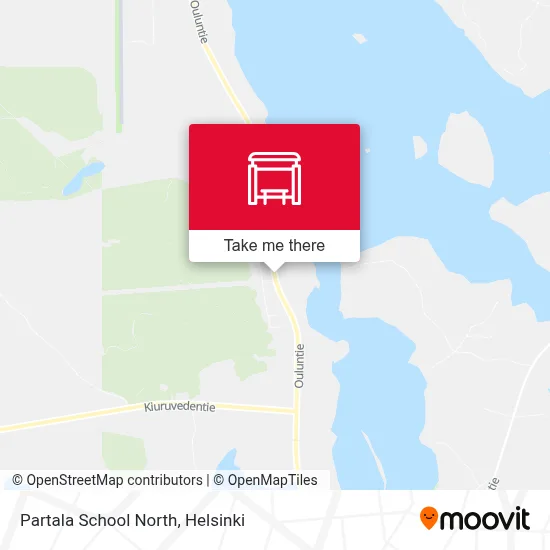 Partala School North map
