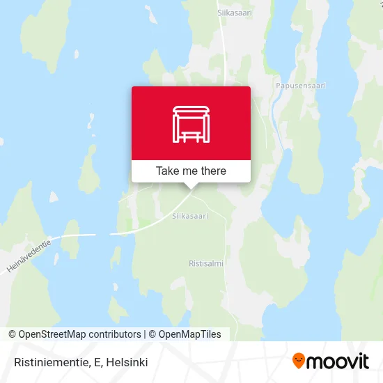 Ristiniementie, E map