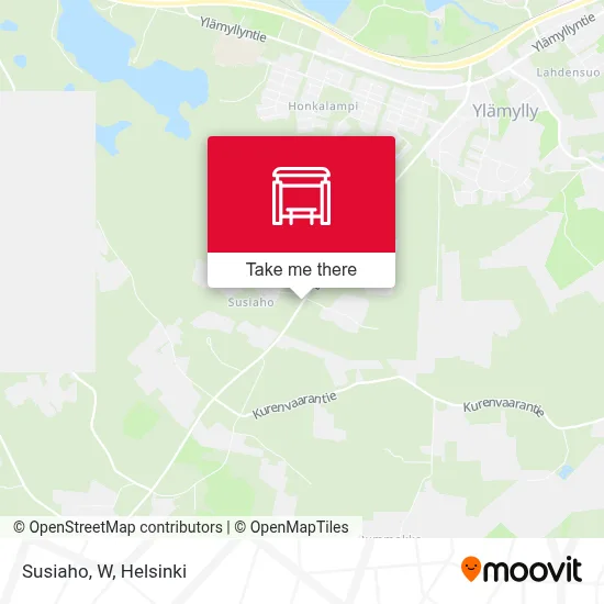 Susiaho, W map