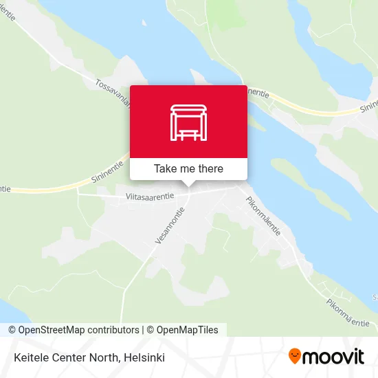 Keitele Center North map