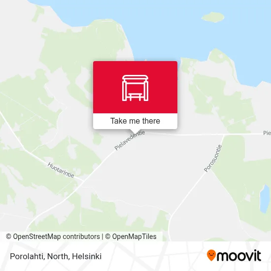 Porolahti, North map