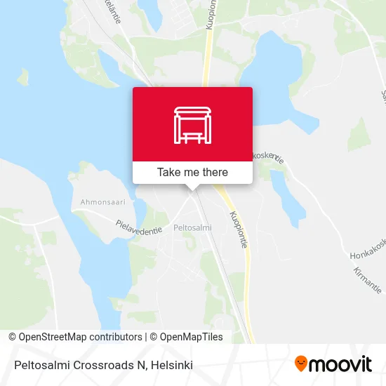 Peltosalmi Crossroads N map