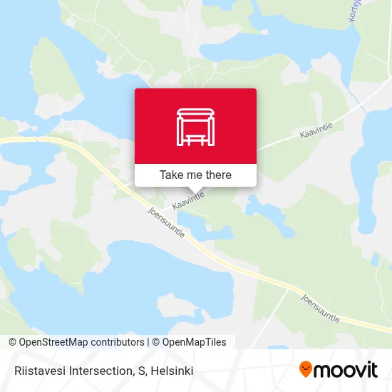 Riistavesi Intersection, S map