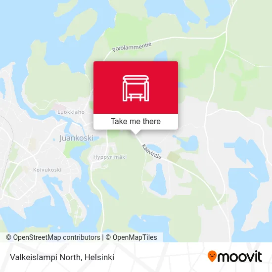 Valkeislampi North map