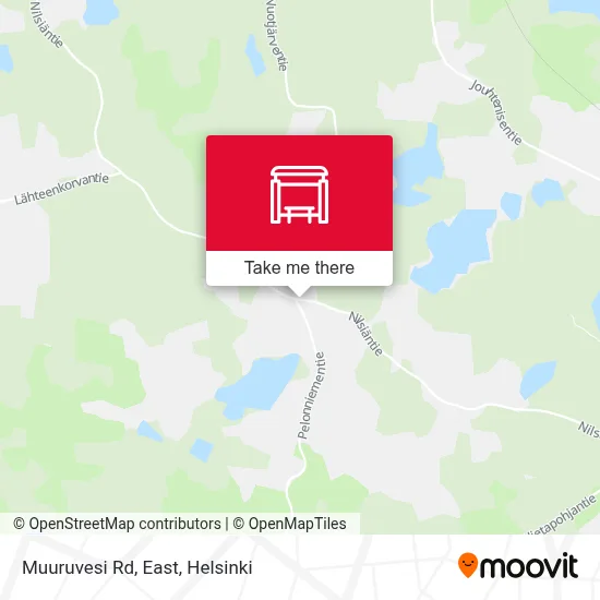 Muuruvesi Rd, East map