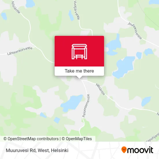 Muuruvesi Rd, West map
