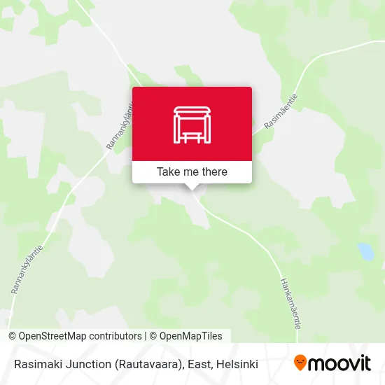 Rasimaki Junction (Rautavaara), East map