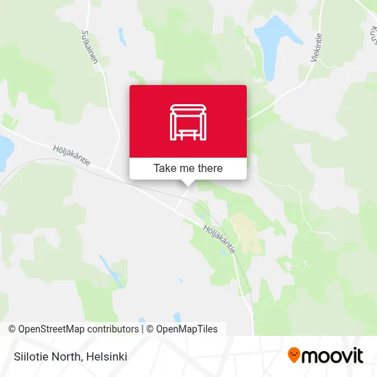 Siilotie North map