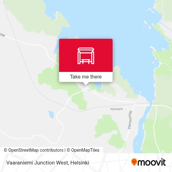 Vaaraniemi Junction West map