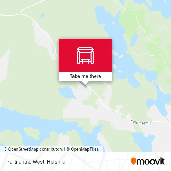 Partilantie, West map