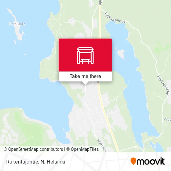 Rakentajantie, N map