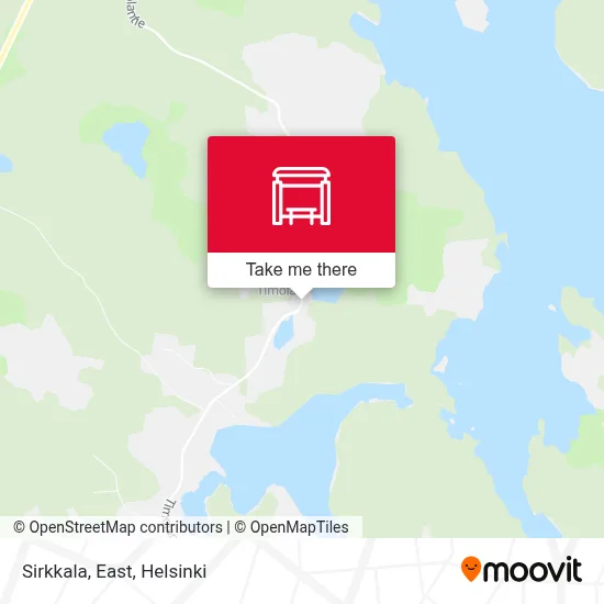 Sirkkala, East map