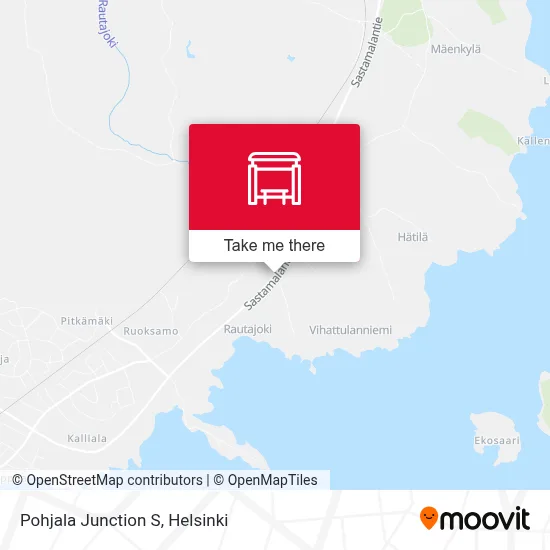 Pohjala Junction S map