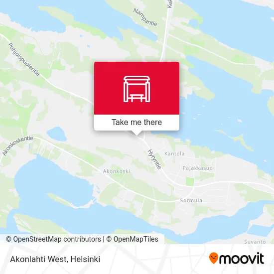 Akonlahti West map