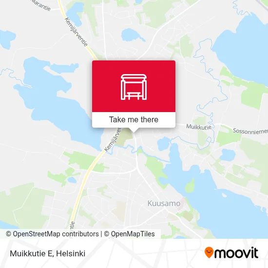 Muikkutie E map