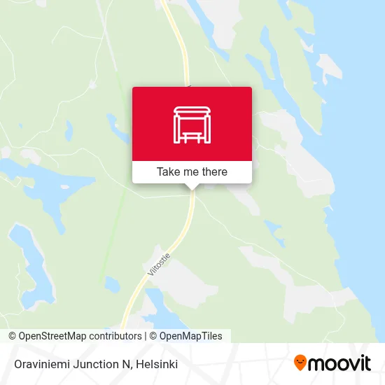 Oraviniemi Junction N map