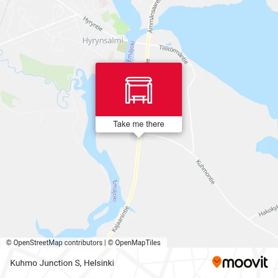 Kuhmo Junction S map