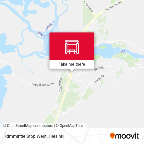 Rimmintie Stop West map