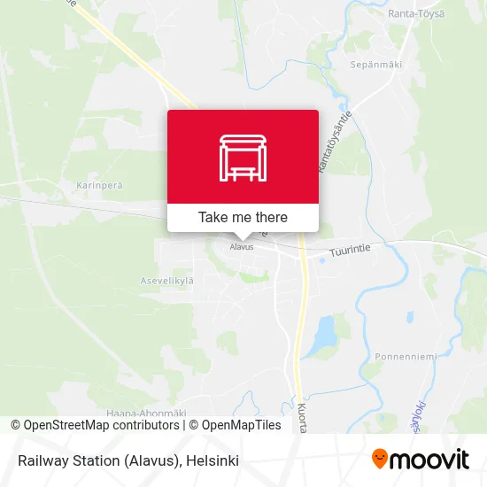 Railway Station (Alavus) map