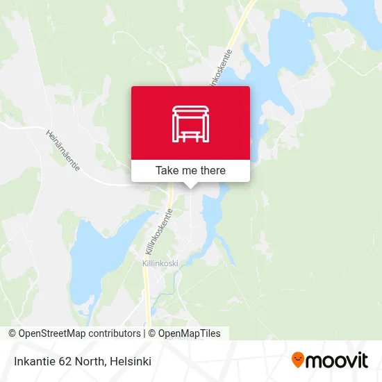 Inkantie 62 North map