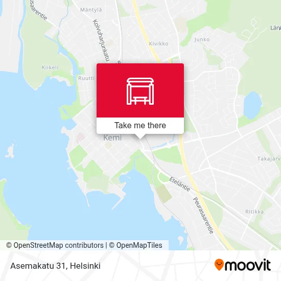 Asemakatu 31 map