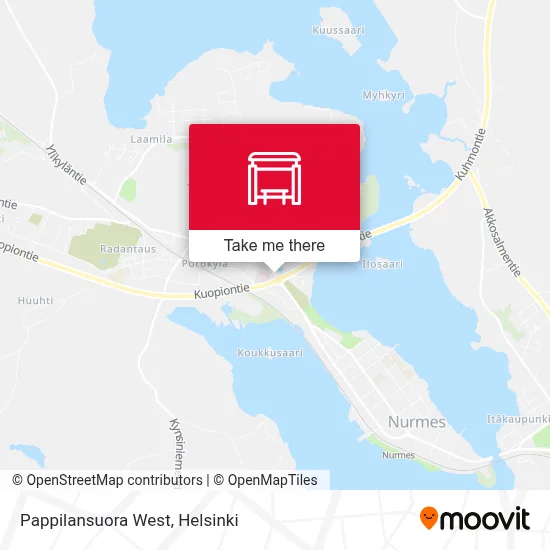Pappilansuora West map