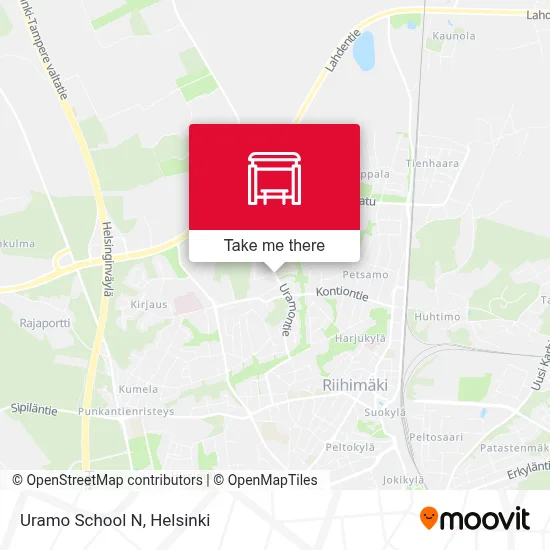 Uramo School N map