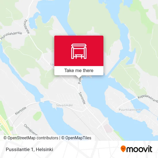 Pussilantie 1 map