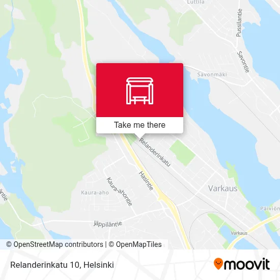 Relanderinkatu 10 map