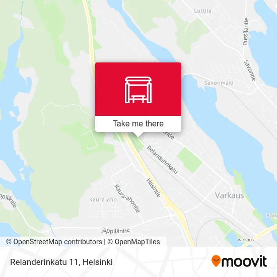 Relanderinkatu 11 map