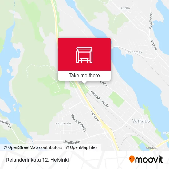 Relanderinkatu 12 map