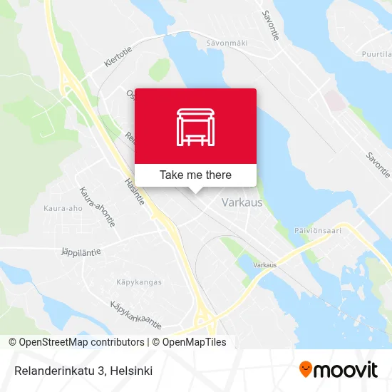 Relanderinkatu 3 map