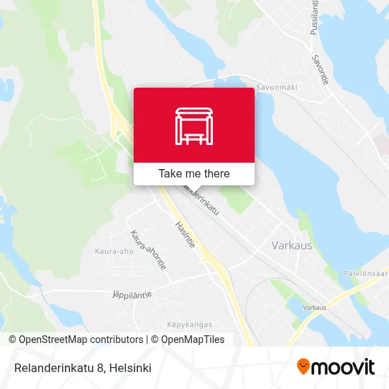 Relanderinkatu 8 map