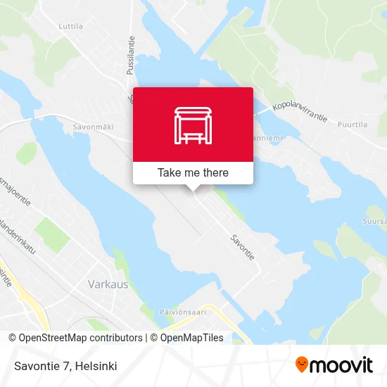 Savontie 7 map
