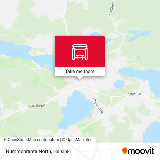 Nummenranta North map
