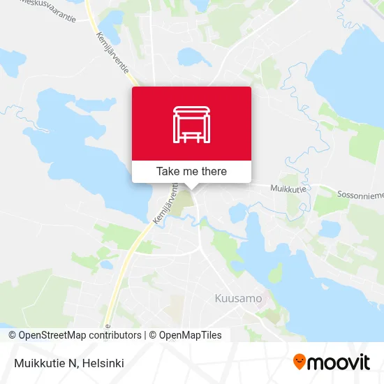 Muikkutie N map
